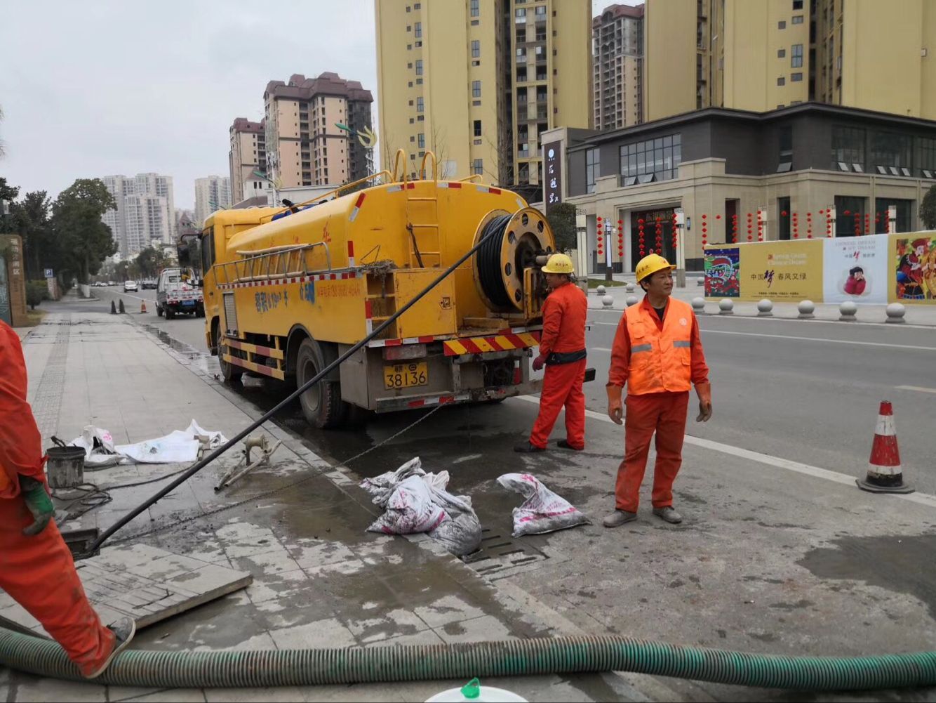 南宁排污管道清淤-管道清洗